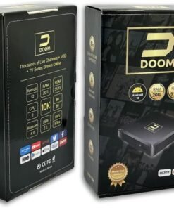 Doom Tv box Android - IP TV BOX 20GB RAM 512 ROM Support 10K UAE