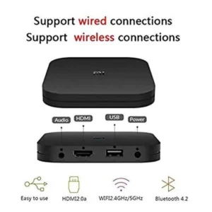 Mi Box S Smart IPTv Box Intelligent 4K Ultra Hd Media Player Dubai