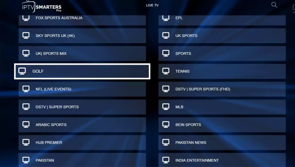 iptv smarter pro interface user friendly