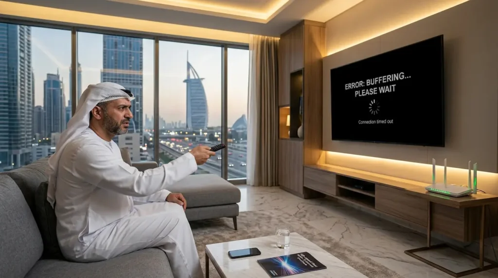 IPTV keeps disconnecting in Dubai while streaming live TV